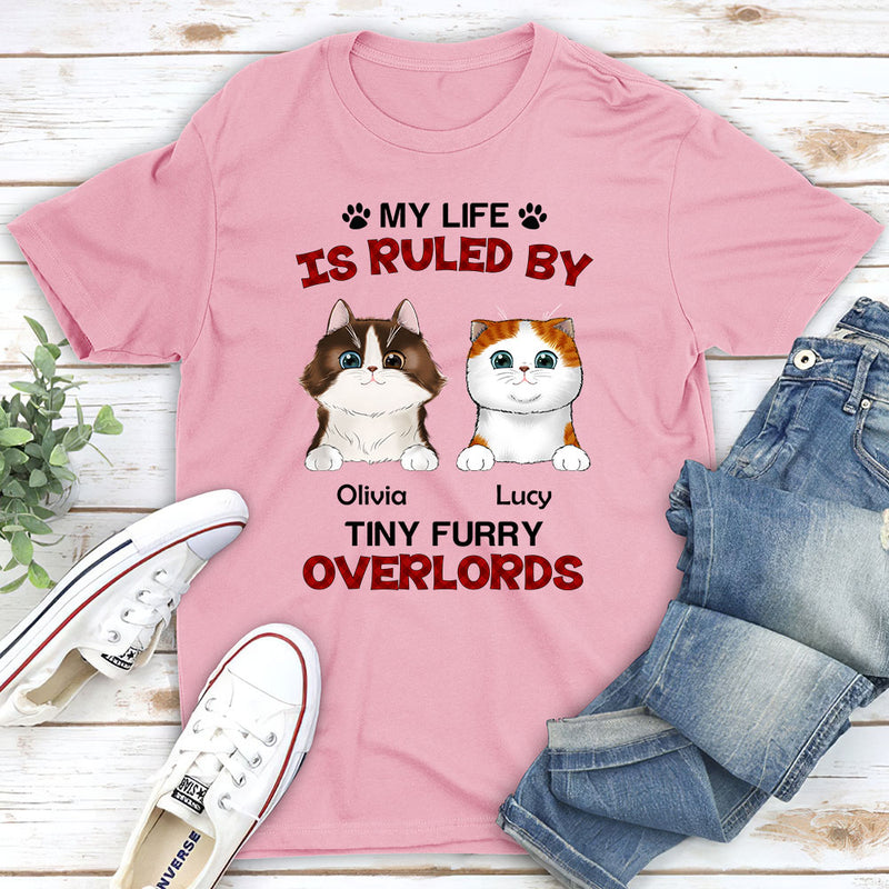 Tiny Furry Overlords - Personalized Custom Unisex T-shirt