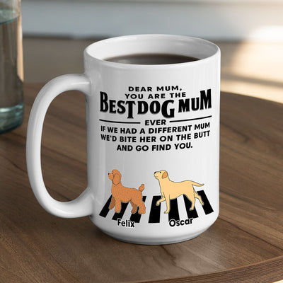 Dear Mom Dad - Personalized Custom Coffee Mug