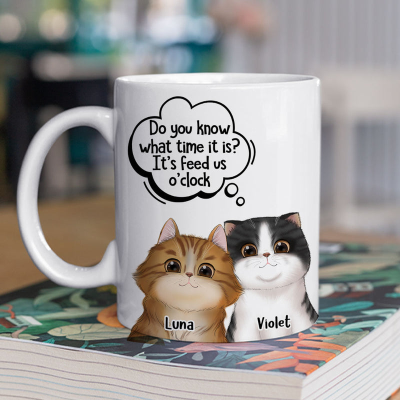 Feed Me O‘clock - Personalized Custom Coffee Mug