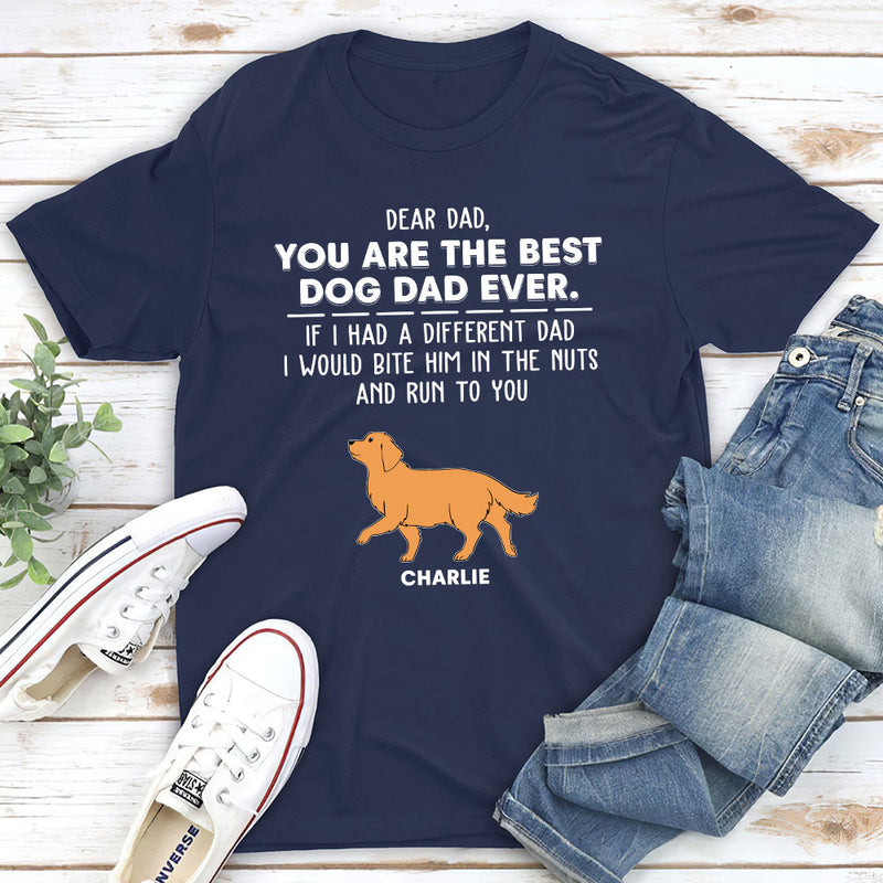 I Would Bite Him - Personalized Custom Unisex T-shirt