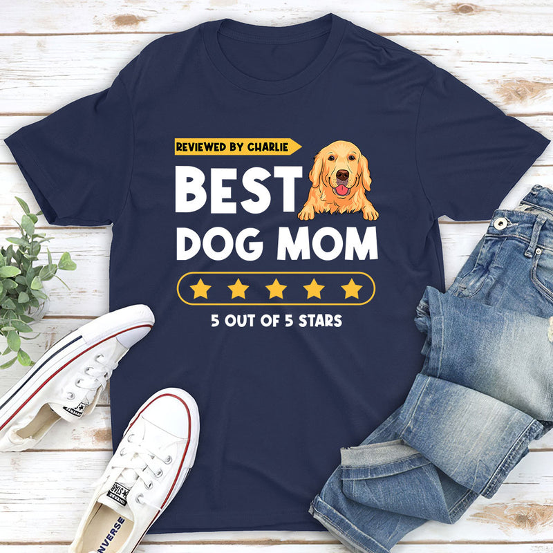 Dog Review - Personalized Custom Unisex T-shirt