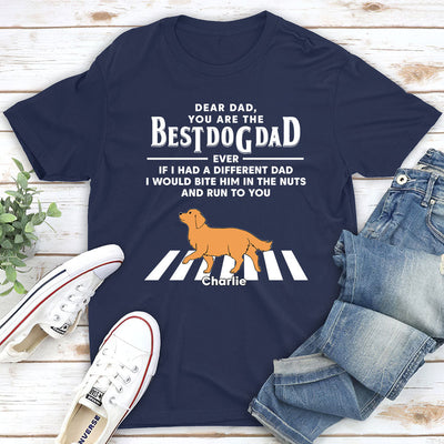 Dogs Run To You (Up To 4 Dogs) - Personalized Custom Unisex T-shirt