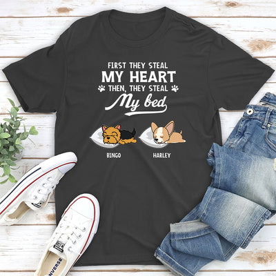 Steal My Heart - Personalized Custom Unisex T-shirt