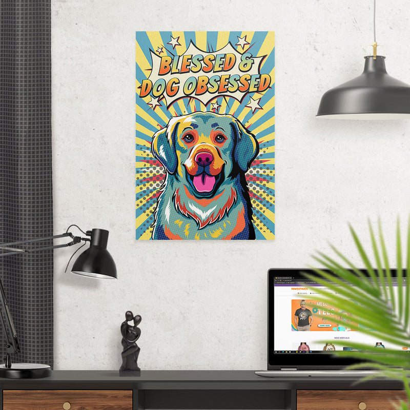 Blessed And Dog Obsessed - Poster
