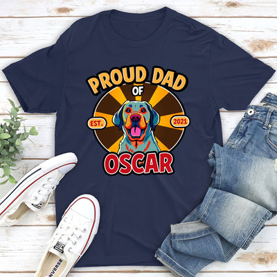 Proud Mom/Dad - Personalized Custom Unisex T-shirt