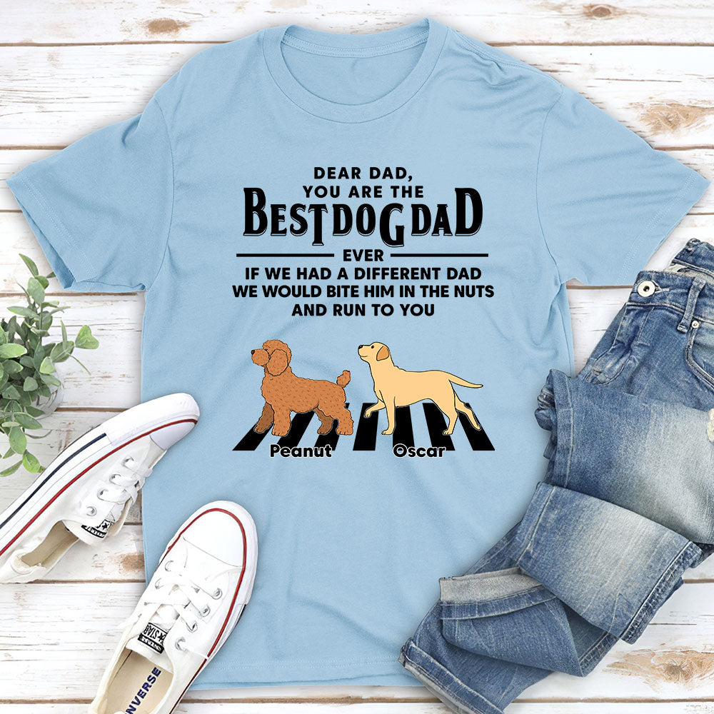 Dogs Run To You - Personalized Custom Unisex T-shirt