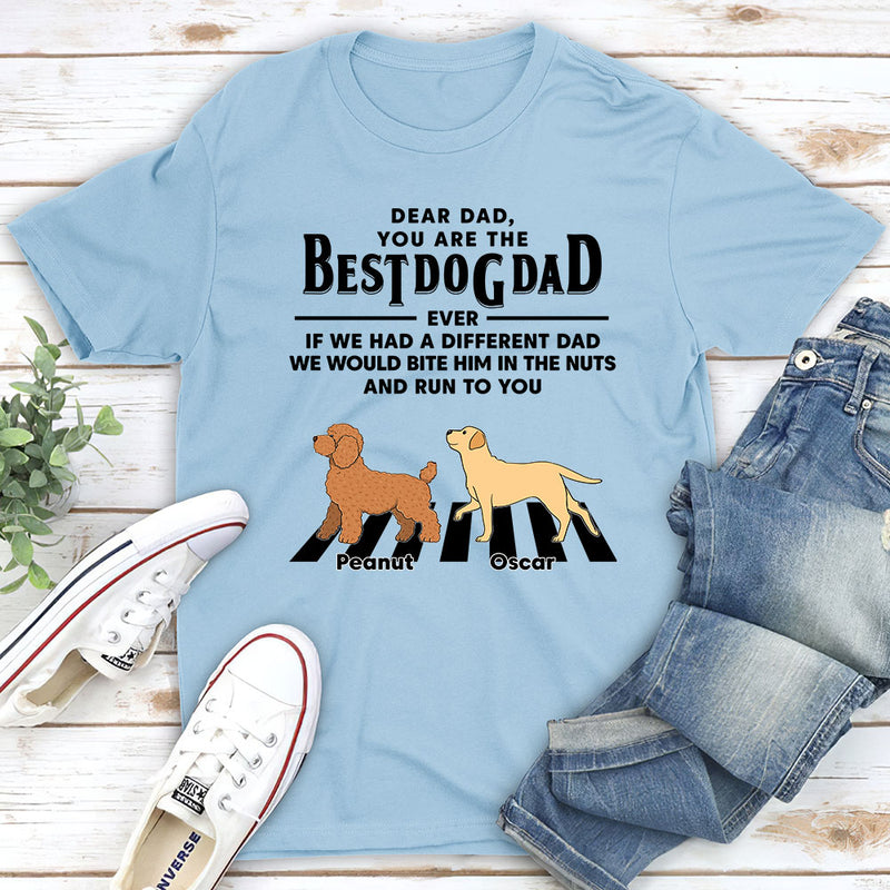 Dogs Run To You 2 - Personalized Custom Unisex T-shirt