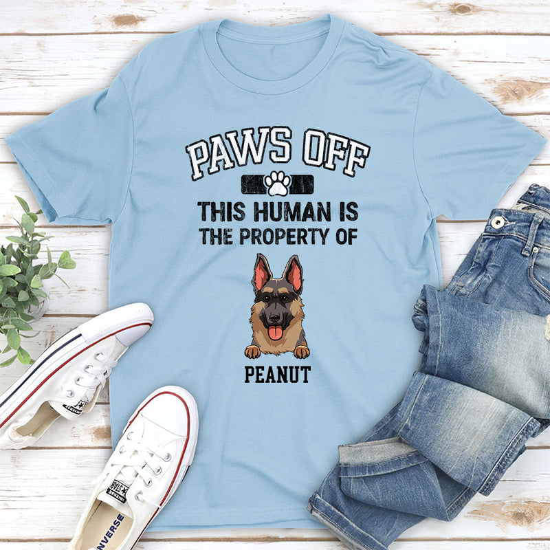 Paws Off - Personalized Custom Unisex T-shirt