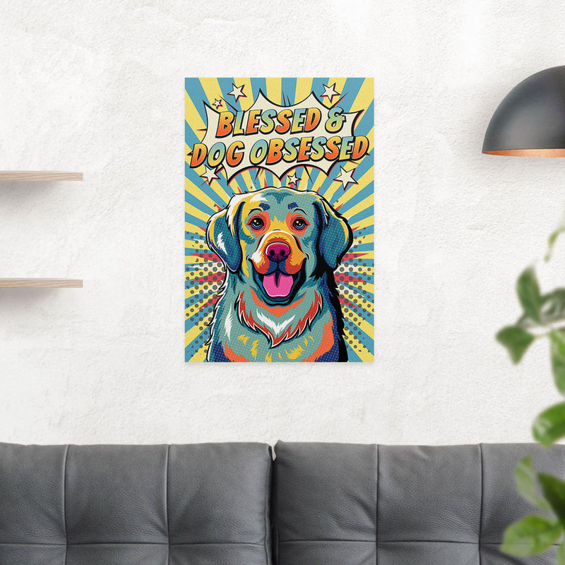 Blessed And Dog Obsessed - Poster