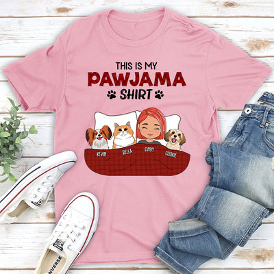 Pawjama Shirt - Personalized Custom Premium T-shirt