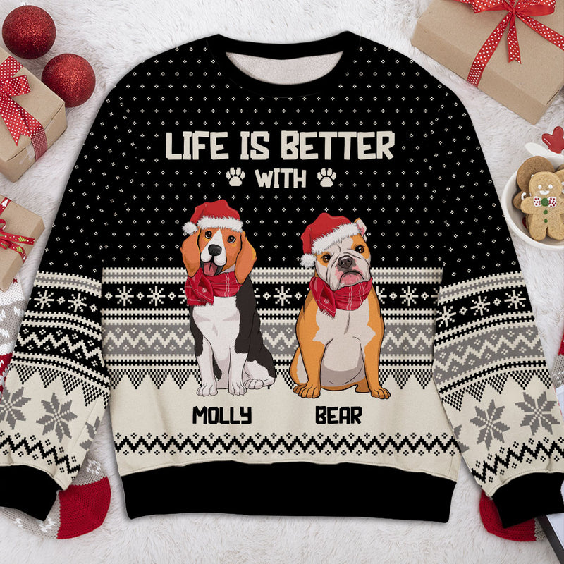 Better Life - Personalized Custom All-Over-Print Sweatshirt