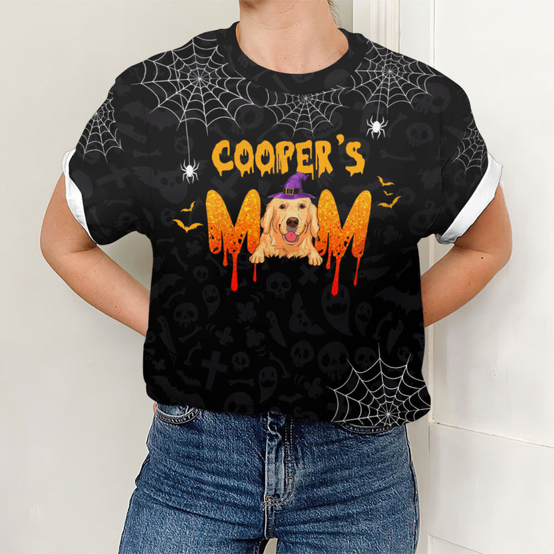 Halloween Mom - Personalized Custom All-over-print T-shirt