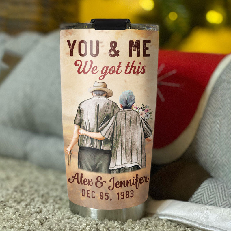 To My Wife - Personalized Custom Tumbler