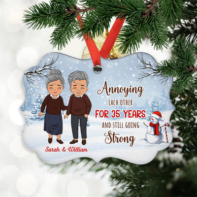 Annoying Couple - Personalized Custom Aluminum Ornament