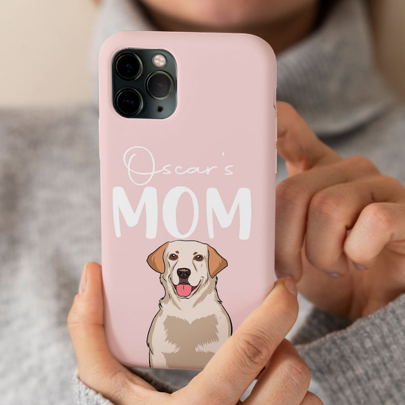 Dog Mom Dad - Personalized Custom Phone Case