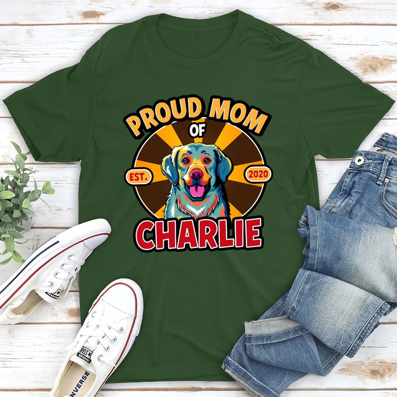 Proud Mom/Dad - Personalized Custom Unisex T-shirt