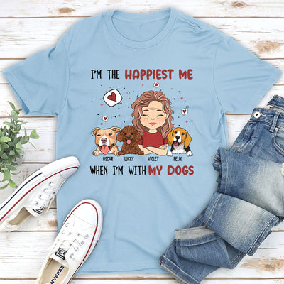 Happiest Me - Personalized Custom Unisex T-shirt