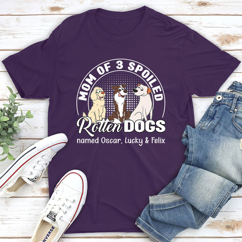 Spoiled Rotten Dog - Personalized Custom Premium T-shirt