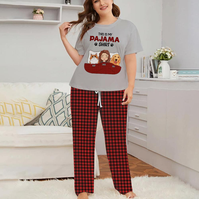 Pajama Shirt - Personalized Custom Pajama Set