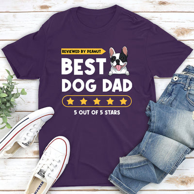 Dog Review - Personalized Custom Unisex T-shirt