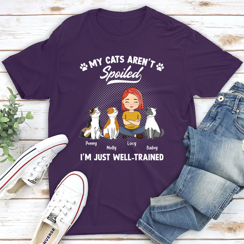 Spoiled Cat - Personalized Custom Unisex T-shirt