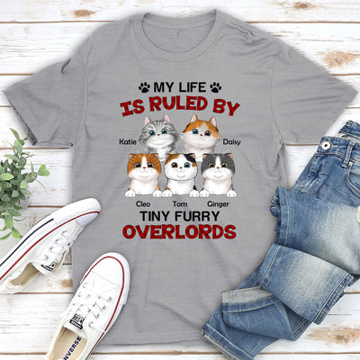 Tiny Furry Overlords - Personalized Custom Unisex T-shirt