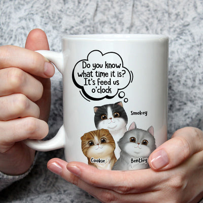 Feed Me O‘clock - Personalized Custom Coffee Mug