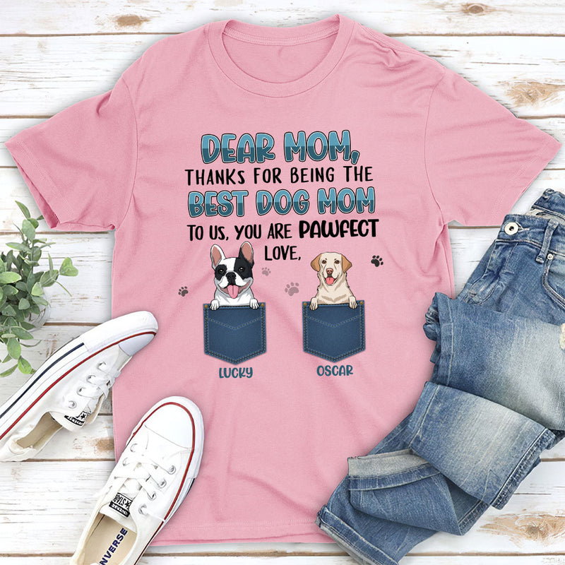 Dog Thank You - Personalized Custom Premium T-shirt