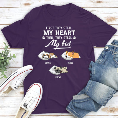 Steal My Heart - Personalized Custom Unisex T-shirt