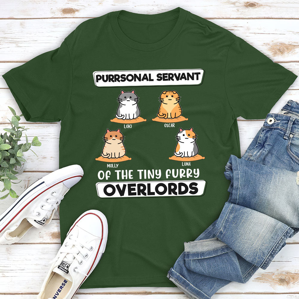 Servant Of Overlords - Personalized Custom Unisex T-shirt 