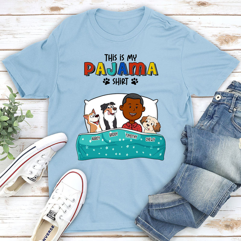 Pajama Dog - Personalized Custom Unisex T-shirt