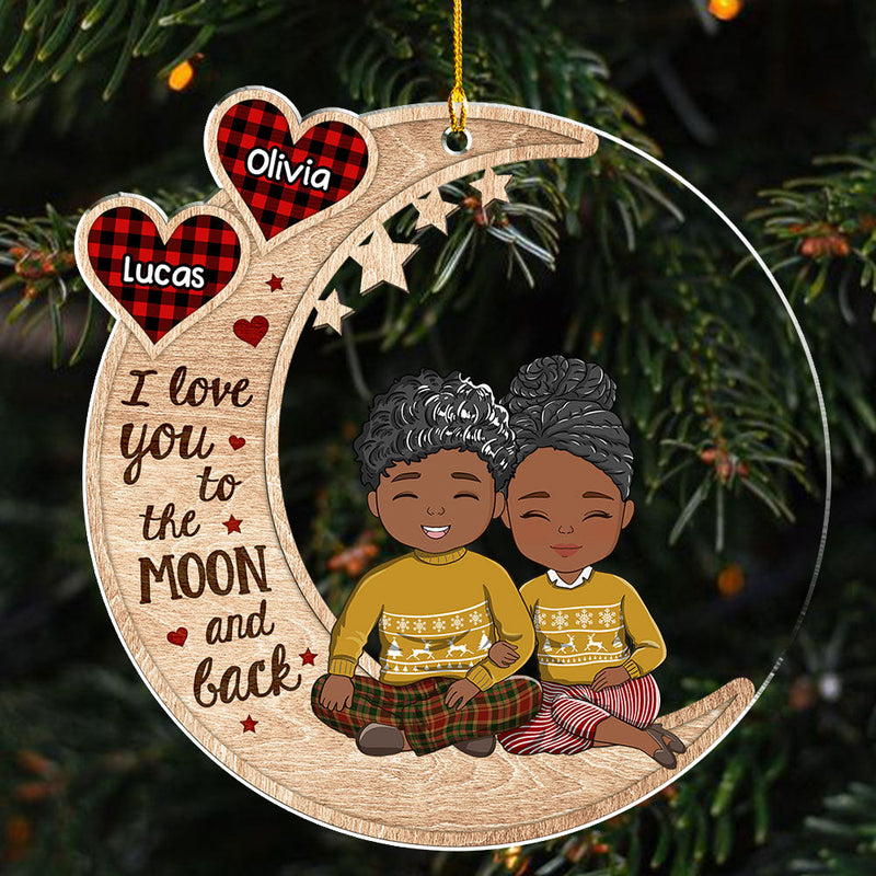 I Love You - Personalized Custom Acrylic Ornament