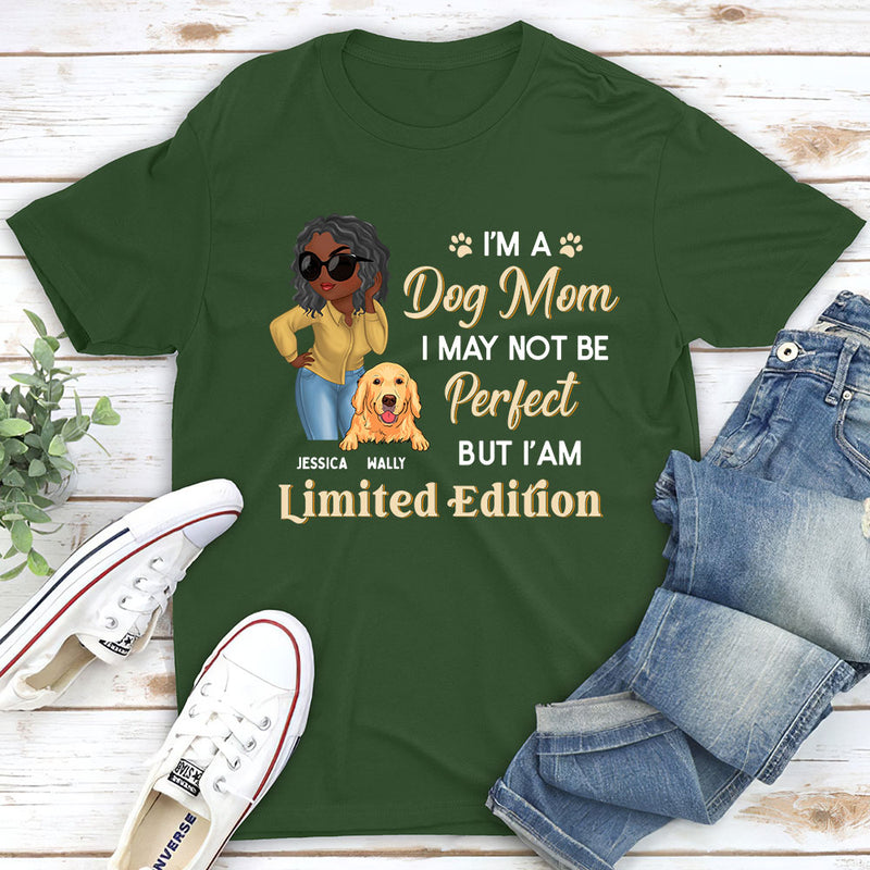Limited Dog Mom - Personalized Custom Unisex T-shirt