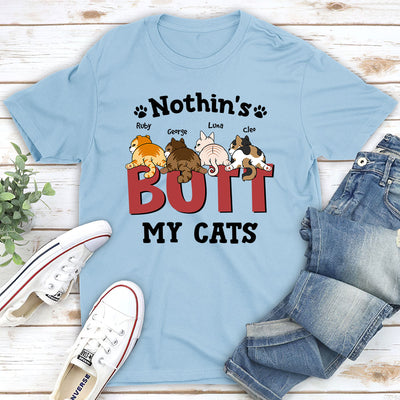 Nothin‘ Butt Cats - Personalized Custom Unisex T-shirt