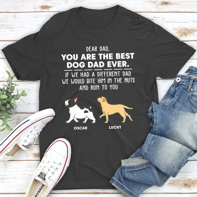 I Would Bite Him - Personalized Custom Unisex T-shirt