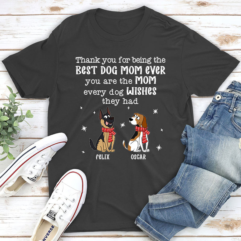 Dog Wishes - Personalized Custom Unisex T-shirt