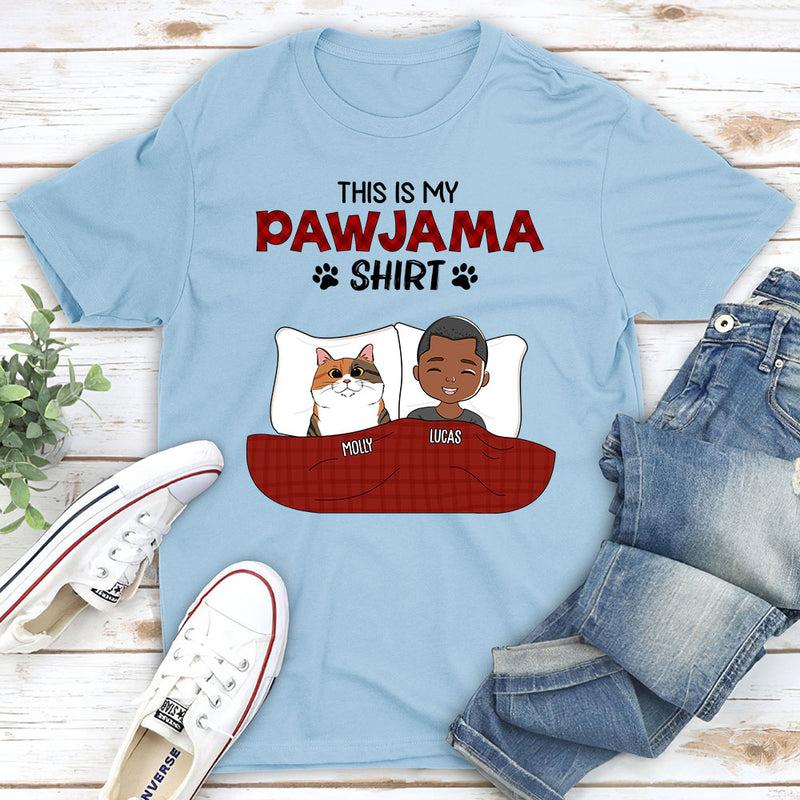 Pawjama Shirt - Personalized Custom Premium T-shirt