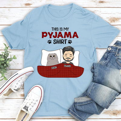 Pet Pyjama Shirt - Personalized Custom Unisex T-shirt