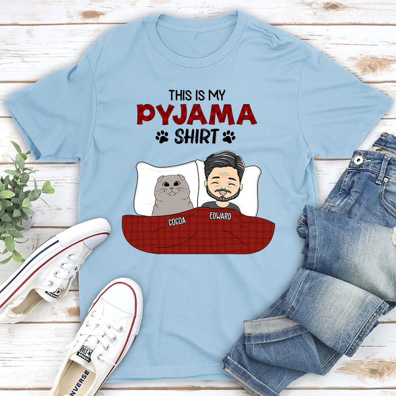 Pet Pyjama Shirt - Personalized Custom Unisex T-shirt