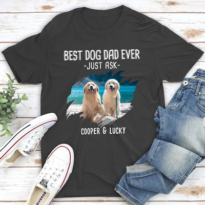 Best Mom Just Ask - Personalized Custom Premium T-shirt