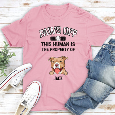 Paws Off - Personalized Custom Unisex T-shirt