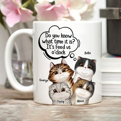 Feed Me O‘clock - Personalized Custom Coffee Mug