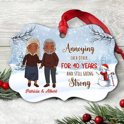 Annoying Couple - Personalized Custom Aluminum Ornament