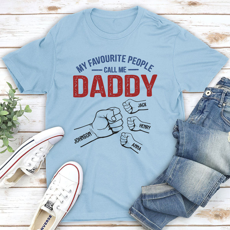 My Favourite People - Personalized Custom Classic T-shirt