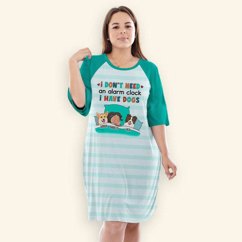 My Alarm Clock 2 - Personalized Custom 3/4 Sleeve Dress