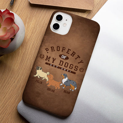 Dog Property - Personalized Custom Phone Case