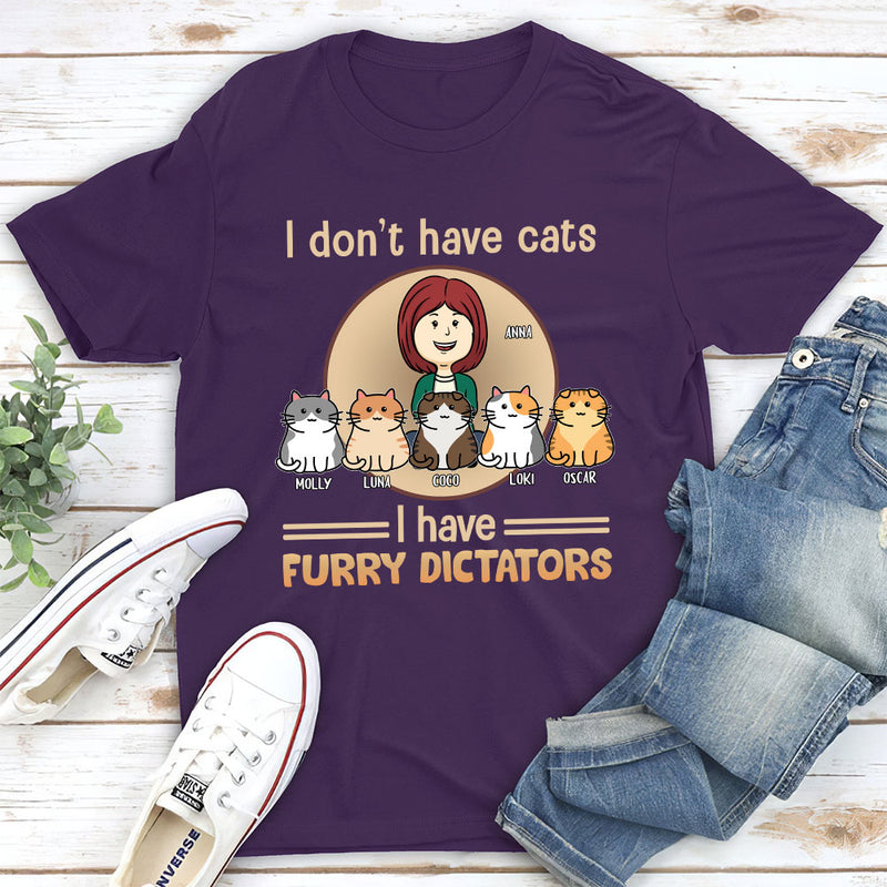 My Furry Dictators - Personalized Custom Unisex T-shirt