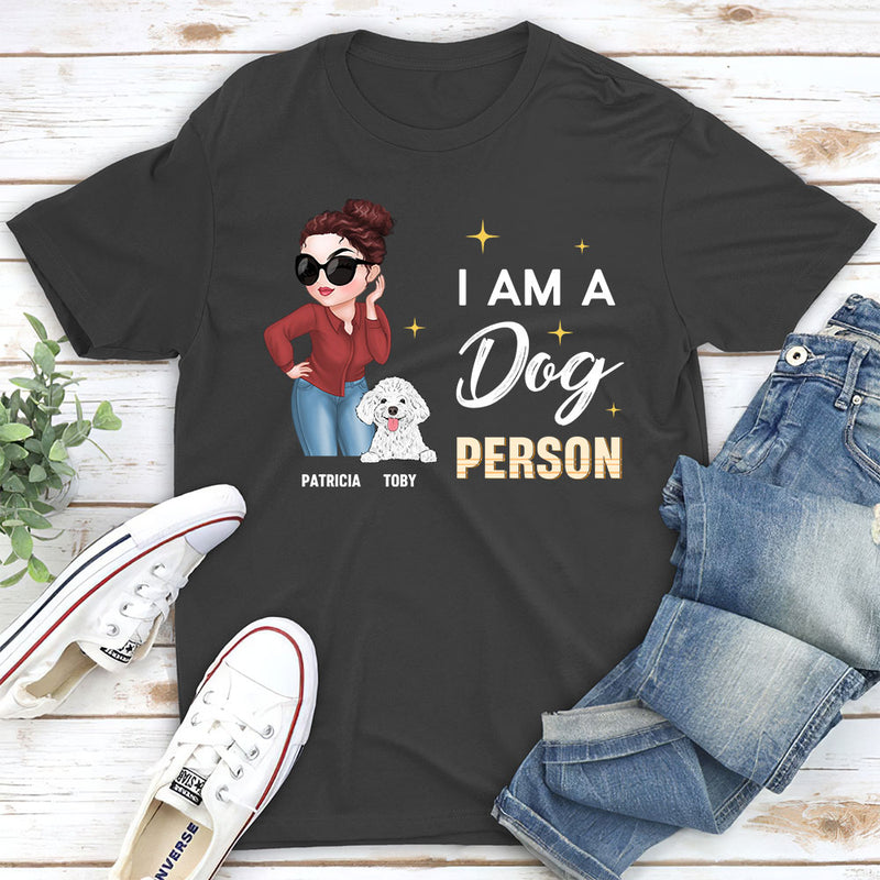 A Dog Person - Personalized Custom Unisex T-shirt