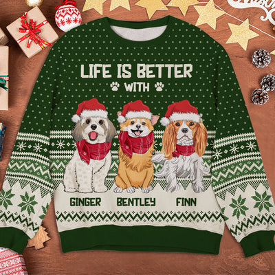 Better Life - Personalized Custom All-Over-Print Sweatshirt