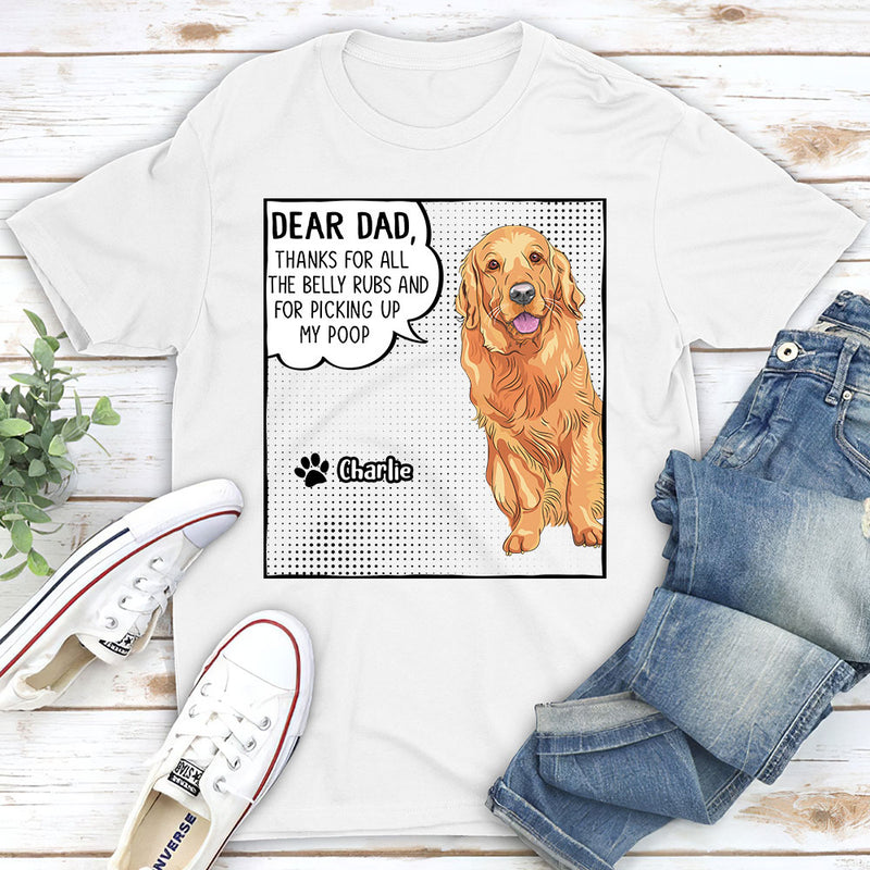 All The Belly Rubs - Personalized Custom Unisex T-shirt